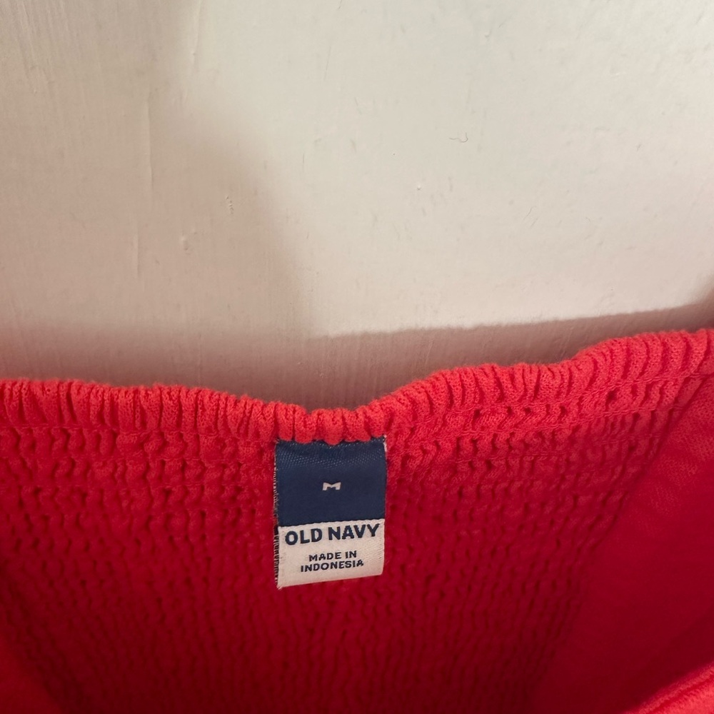 Old Navy Vibrant Red Mini Dress - Picture 4 of 5